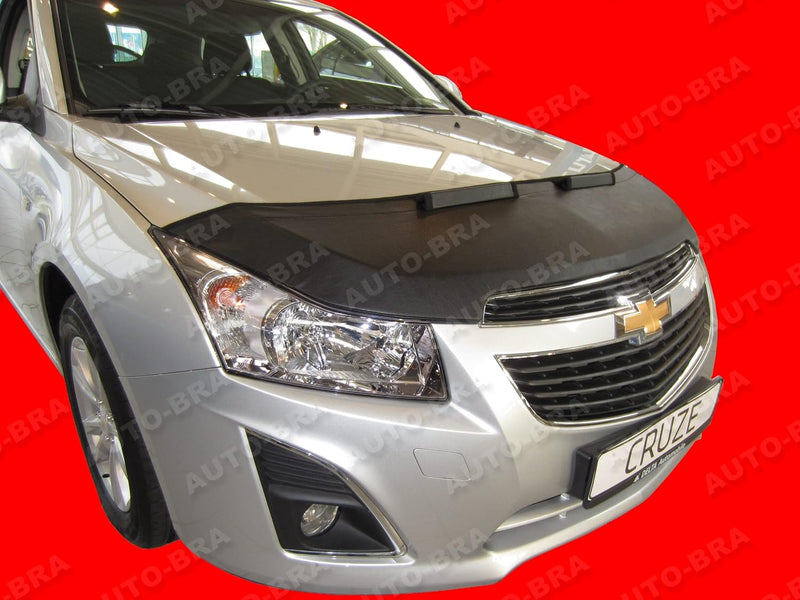 CARBON OPTIK AB-00708 Auto Bra kompatibel mit Chevrolet CRUZE Bj. ab 2009 Haubenbra Steinschlagschut