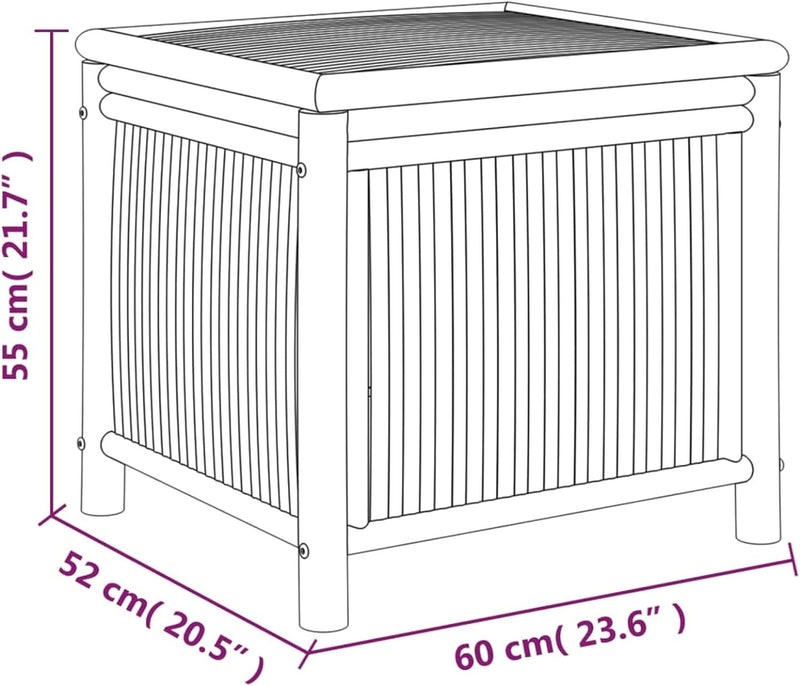 Tidyard Gartentruhe Gartenbox Auflagenbox Kissenbox Aufbewahrungsbox Holztruhe Aufbewahrungstruhe Ou