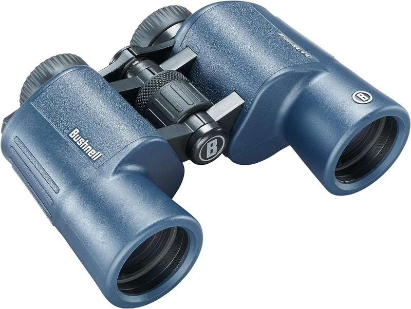 Bushnell - H2O 2 - Fernglas - 12x42 Dunkelblau Porro - Voll multivergütet - Wasserdicht/Beschlagfrei