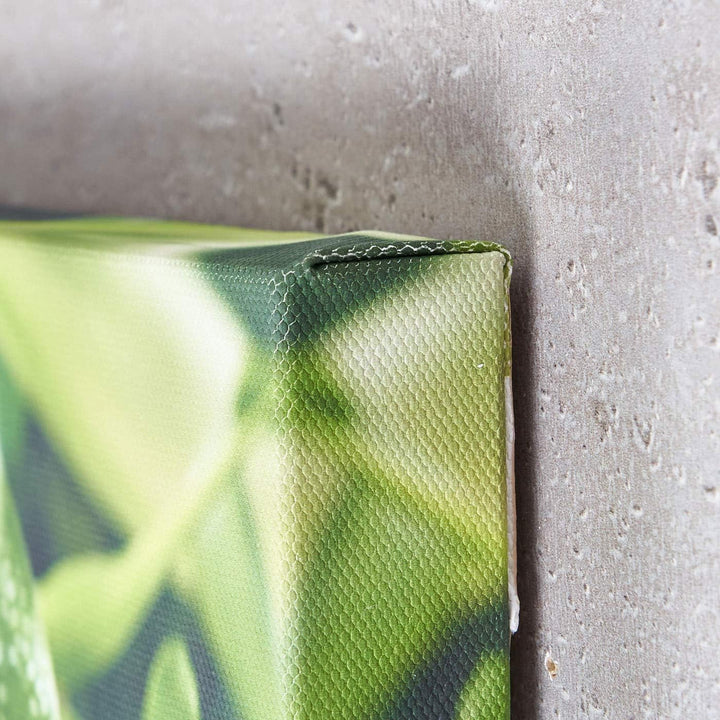 3er Set Wandbild je 30x20cm Leinwand Orchideen Bambus Wellness Deko Wanddeko Keilrahmen, Leinwand