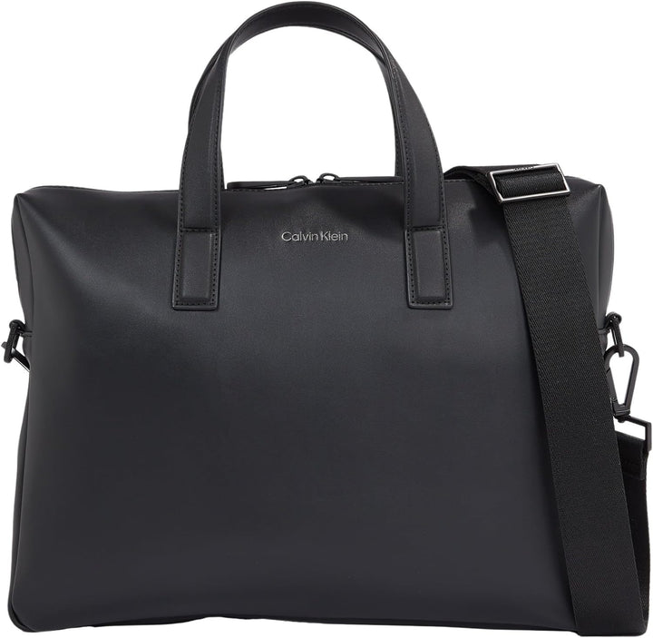 Calvin Klein Herren Must Laptoptasche SMO Computertasche, Ck Schwarz