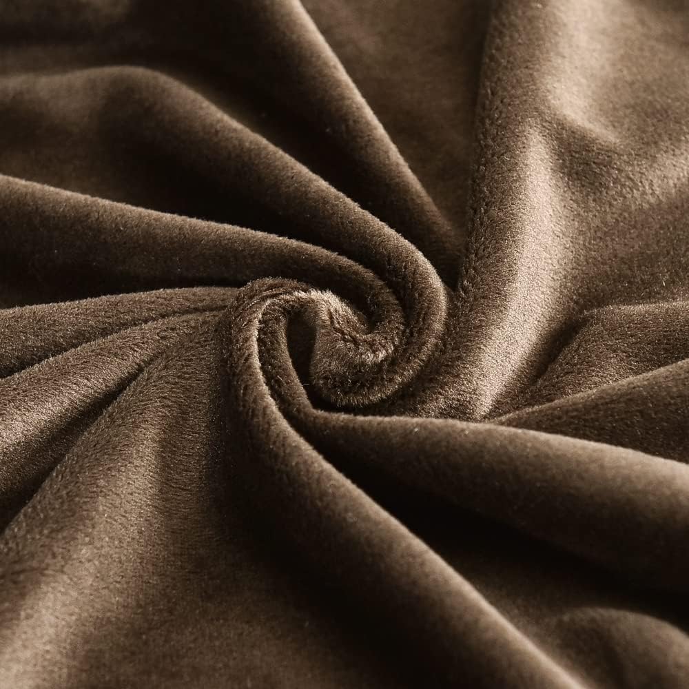 CHNSHOME Sesselhusse Ohrensessel Bezüge für Sessel Bezug für einen Ohrensessel Samt 2 Stück ohrenses