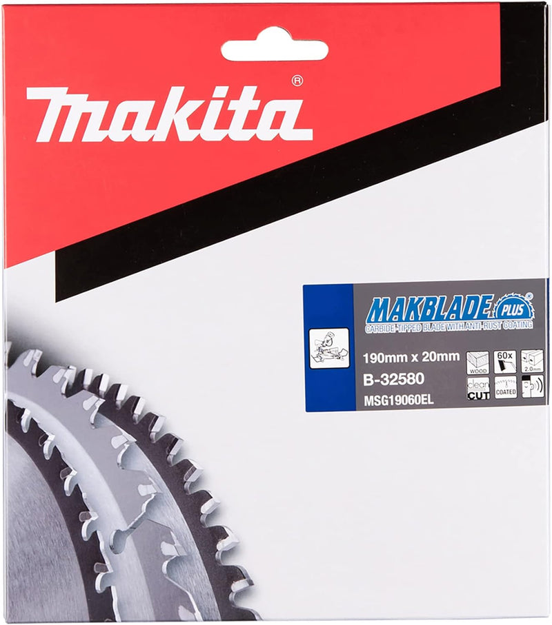 Makita Makblade+ Saegeblatt, 190 x 20 mm, 60Z, B-32580