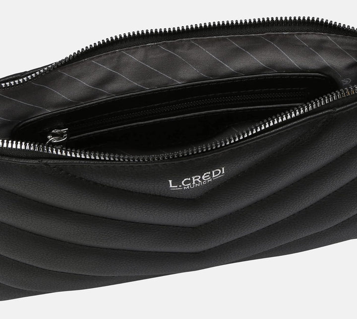 L.CREDI Shopper Kalinka Einheitsgrösse Schwarz, Einheitsgrösse Schwarz