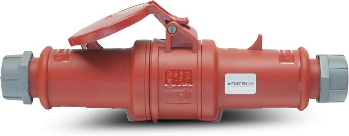 CEE 2+1 Stecker & Kupplung Set 400V/16A 5p IP44 Standard & mit Phasenwender - Mennekes