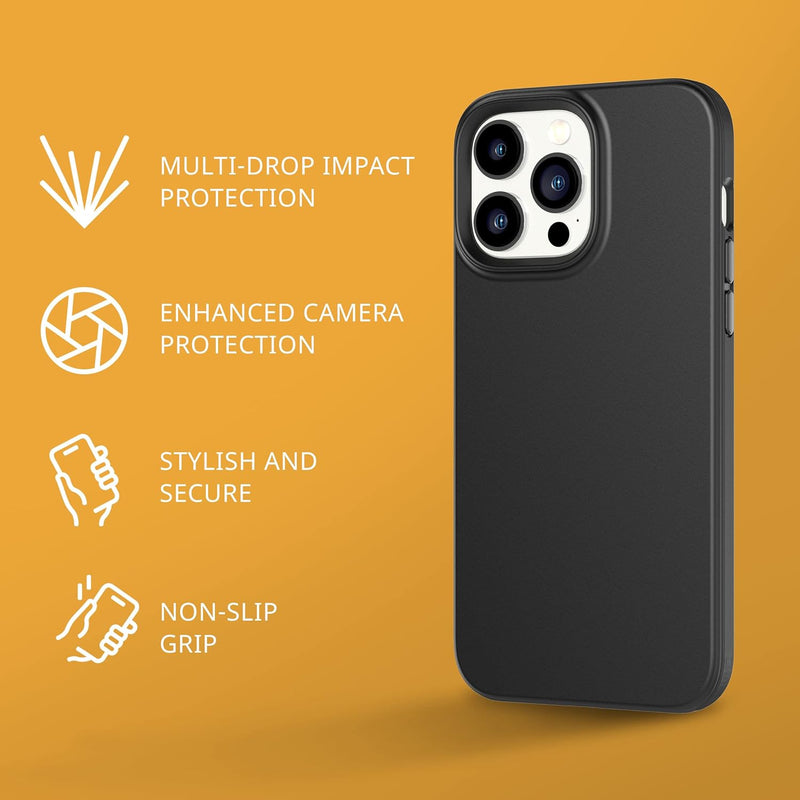 tech21 iPhone 14 Pro Max Evo Lite – Dünne & Stossdämpfende Handyhülle mit 10 Fuss Multi-Drop Protect