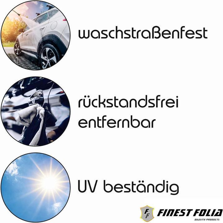 Finest Folia Totenkopf Aufkleber Sticker Auto Boot Motorrad Caravan Dekor KX026 (Weiss Matt, 80cm x
