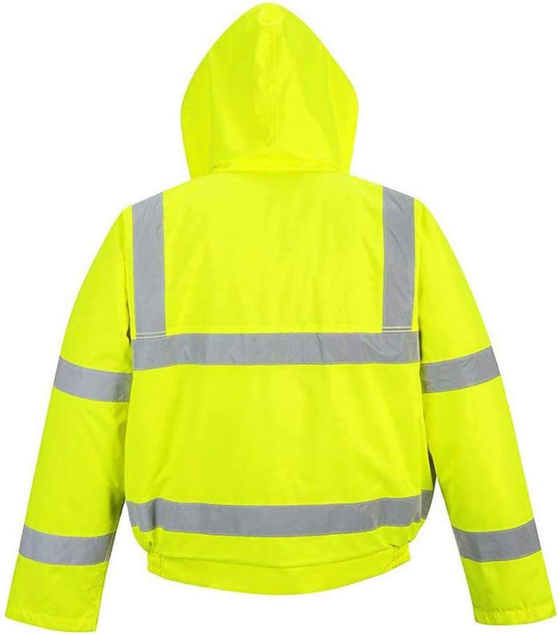 Portwest Herren Hi-vis Bomber Jacke (1er Pack) M Gelb, M Gelb