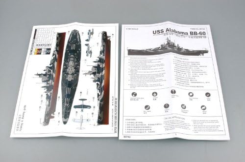 Trumpeter 05762 Modellbausatz USS Alabama (BB-60)