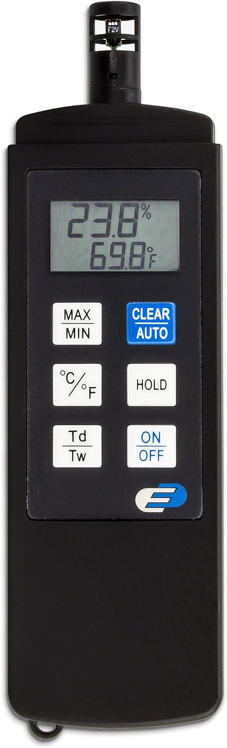 TFA Dostmann 31.1028 Dewpoint Pro digitales Profi-Thermo-Hygrometer, Temperatur- und Luftfeuchtigkei