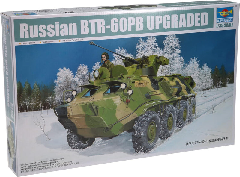 Trumpeter 01545 Modellbausatz BTR-60PB Upgraded