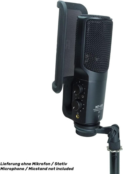 keepdrum MSA033 Mikrofonhalterung für RØDE Mikrofone NT-USB NT1-A Podcaster etc