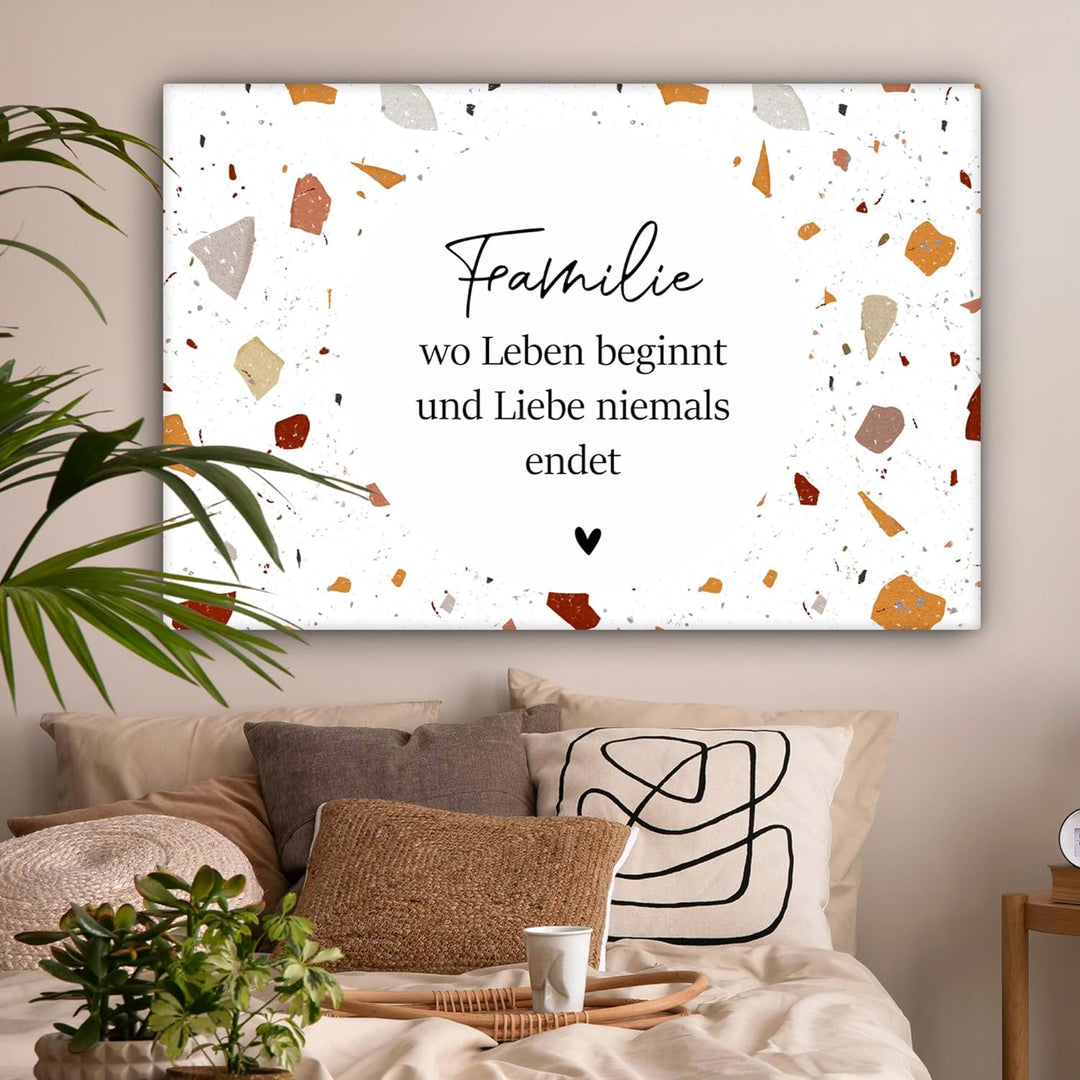 MuchoWow© Bilder Gross 120x80 cm XXL Wohnzimmer Deko Modern Wandbild Foto auf Leinwand Bild Schlafzi