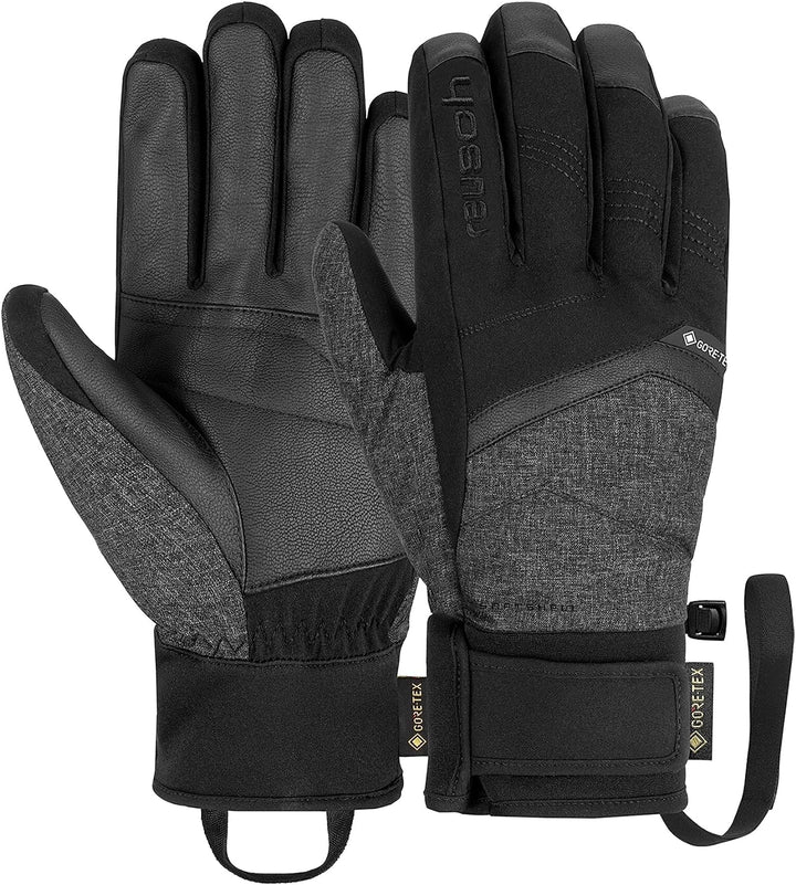 Reusch Herren Handschuhe Blaster Gore-tex Extra Warm, Wasserdicht, Atmungsaktiv 7 schwarz / grau, 7
