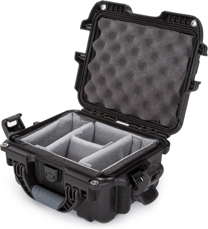 Nanuk 905 Wasserdichter Hartschalenkoffer Mit Gepolsterten Trennwänden - Schwarz Gepolsterte Trennwa