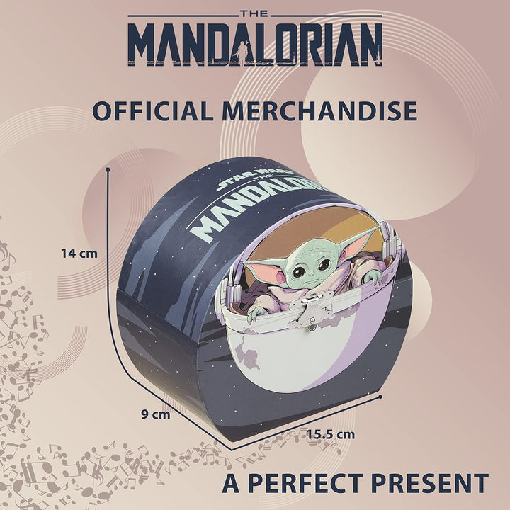The Mandalorian Schmuckkästchen Kinder Baby Yoda Spieluhr Musikalische Schmuckschatulle für Jungen u