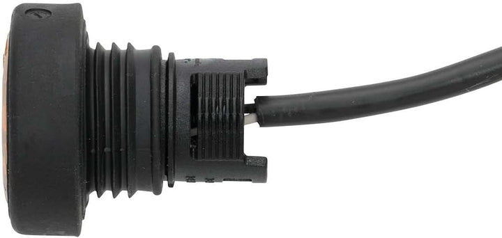 HELLA - Zusatzblinkleuchte - LED - 12V - Einbau/geklebt - Lichtscheibenfarbe: gelb - LED-Lichtfarbe: