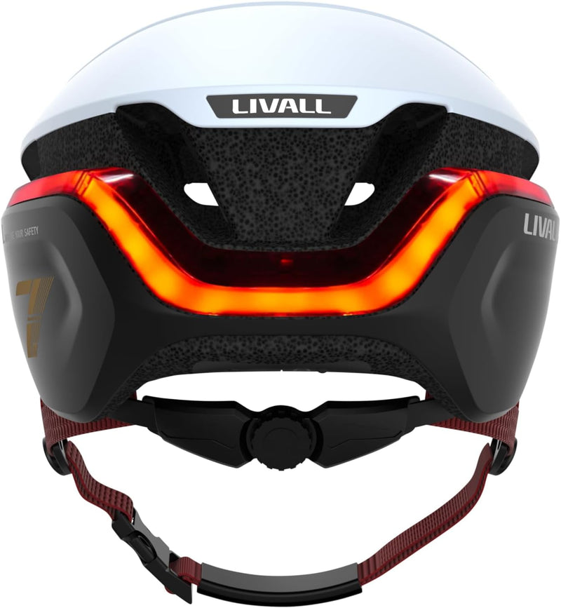 LIVALL Unisex – Erwachsene EVO21 Fahrradhelm, Weiss, S