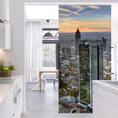 Bilderwelten Raumteiler MAINhattan 250x120cm inkl. transparenter Halterung 250x120cm incl. transpare