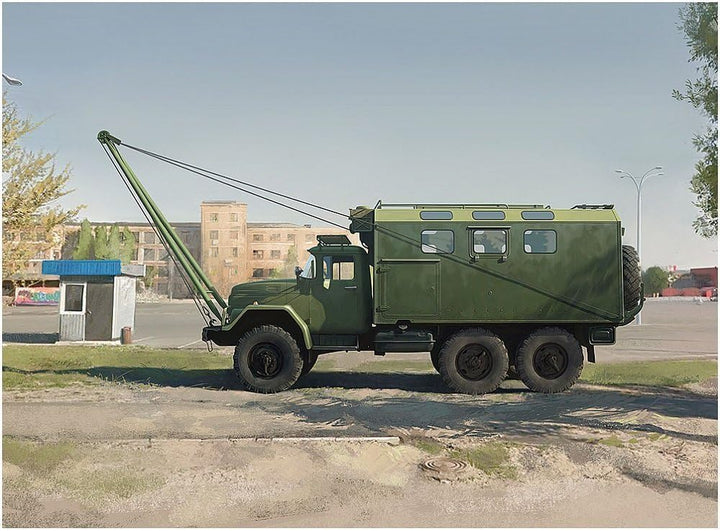 ICM 35520 Modellbausatz ZiL-131 MTO-at, Schwarz