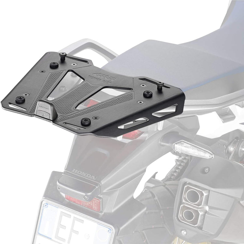 Givi M8B Platten-Kit komplett Alu, Schwarz, Grösse 40