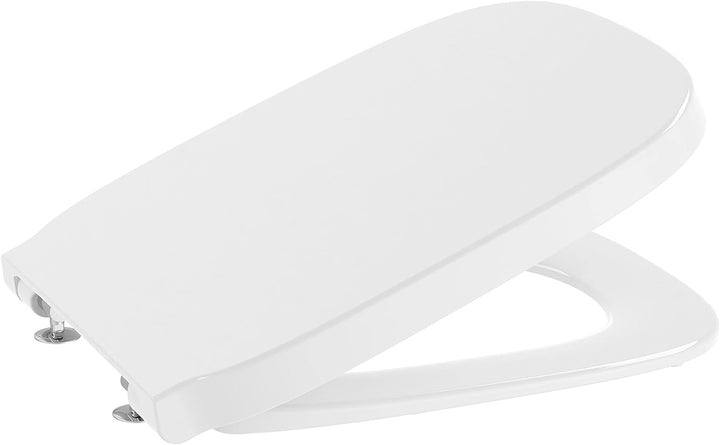 Roca A8019D200B WC-Sitz und Sitz von Supralit® mit Stossdämpfung, Kollektion Debba Square Weiss