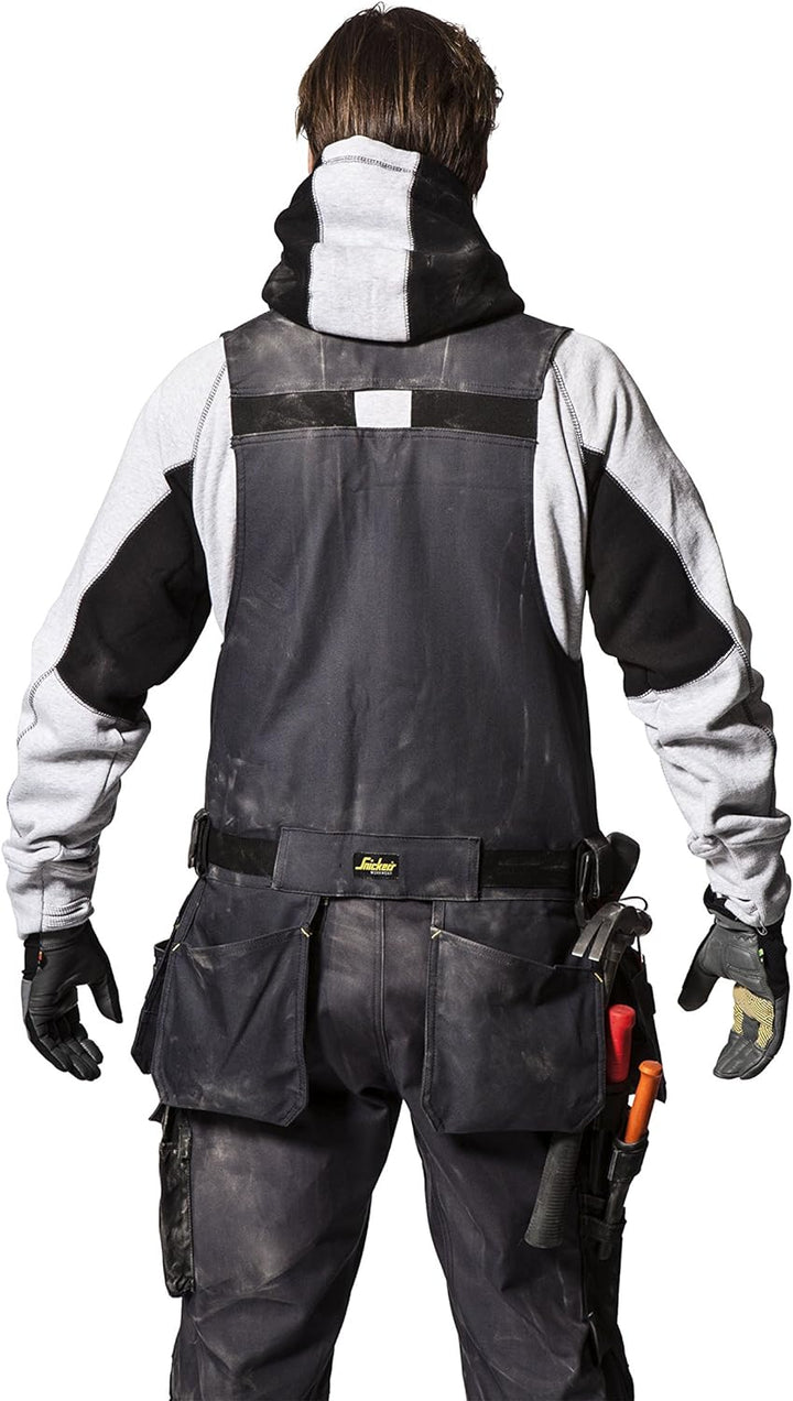 Snickers Werkzeugweste Canvas+ HP schwarz, Gr. S 4 Schwarz-schwarz, 4 Schwarz-schwarz