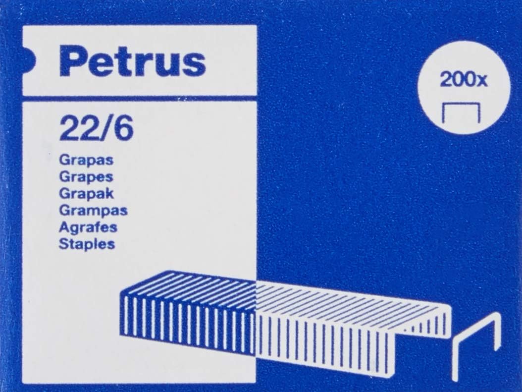 Petrus Klassisches Heftgerät, Metall, Modell 226 WOW, grün