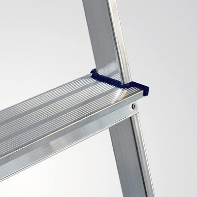Alu Stufenleiter, 6 Stufen, Arbeitshöhe bis 3210 mm