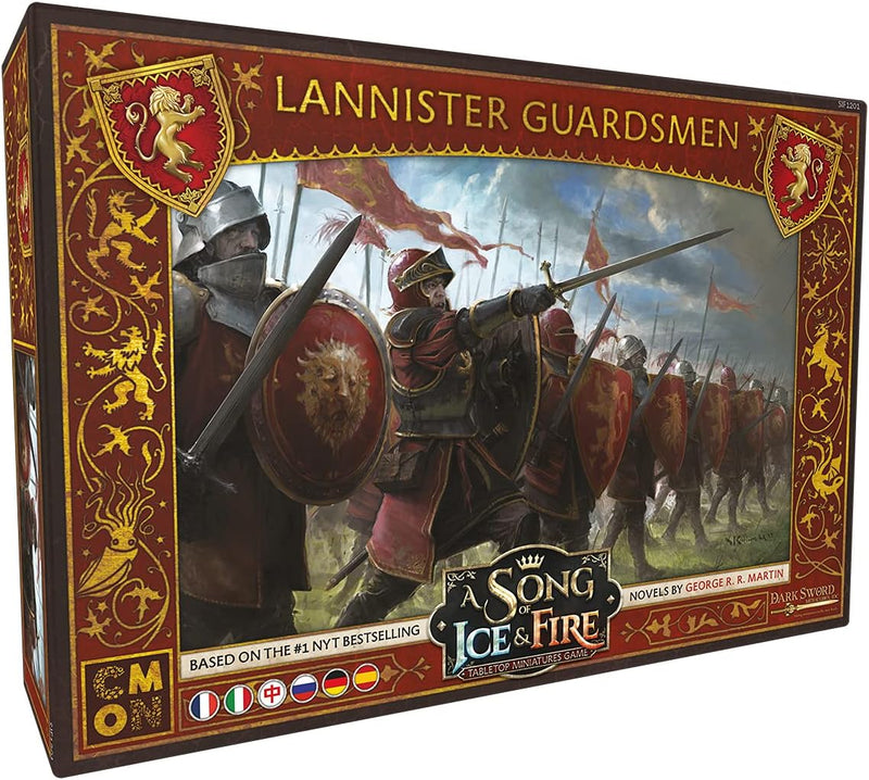 CMON | A Song of Ice & Fire – Gardisten von Haus Lennister | Erweiterung | Tabletop | 2 Spieler | Ab