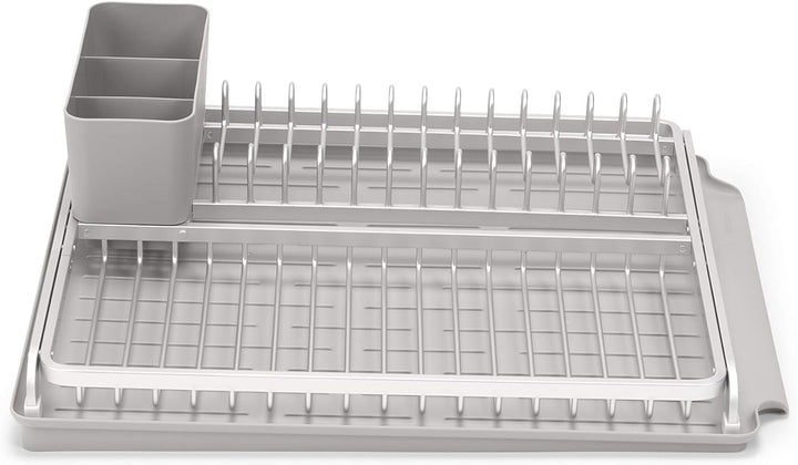 Brabantia Abtropfgestell für Geschirr, Grau (Mid Grey), Einheitsgrösse