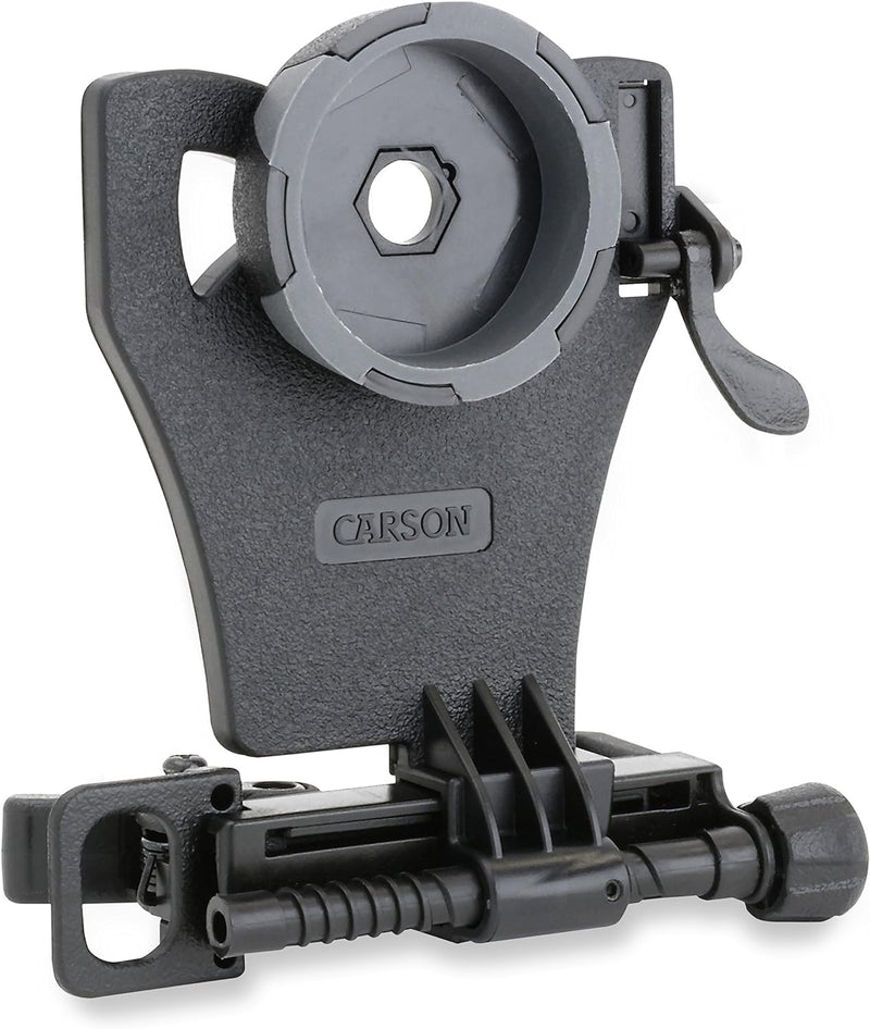 Carson HookUpz Universal Smartphone Adapter für Full-Size Ferngläser zur Aufnahme von Fotos und Vide