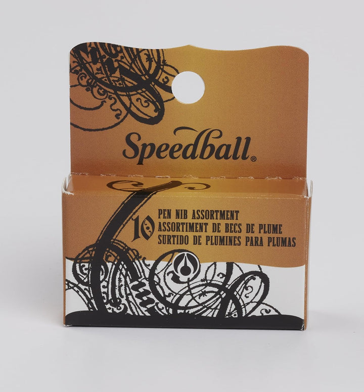 Speedball 30710 Schreibfedern, sortiert, 10 Stück