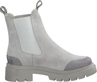 Tamaris Damen 1-1-25941-39 Mode-Stiefel 36 EU Soft Grey, 36 EU Soft Grey