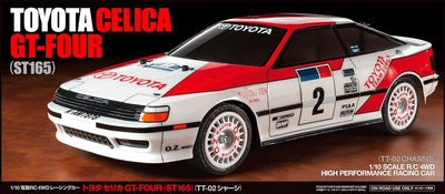 Tamiya 58718 1:10 RC Toyota Celica GT-Four TT-02 - ferngesteuertes Auto, RC Fahrzeug, Modellbau, Bau