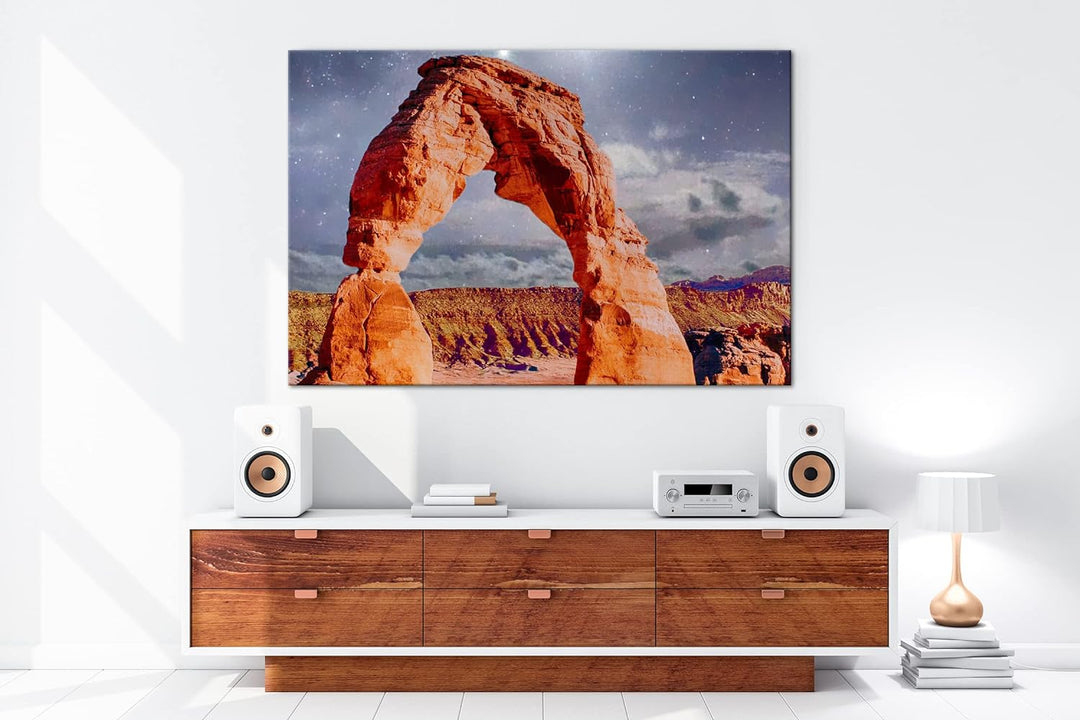 deyoli Grand Canyon Format: 100x70 als Leinwandbild, Motiv fertig gerahmt auf Echtholzrahmen, Hochwe