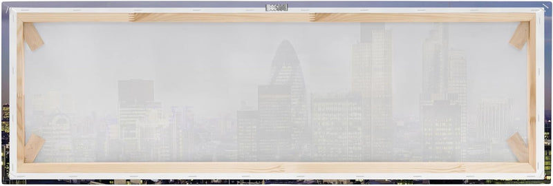 Bilderwelten Leinwandbild - London City - Panorama Quer, 40cm x 120cm, 40cm x 120cm