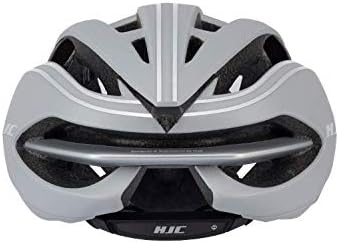 HJC Helmets Unisex – Erwachsene Ibex 2.0 Strassenhelm, MT Grey Silver LINE, M 55~59CM