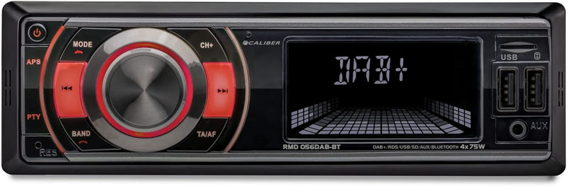 Caliber Autoradio - Auto Radio mit Bluetooth - Aux In - DAB - DAB Plus - FM - SD - USB - USB zum Auf