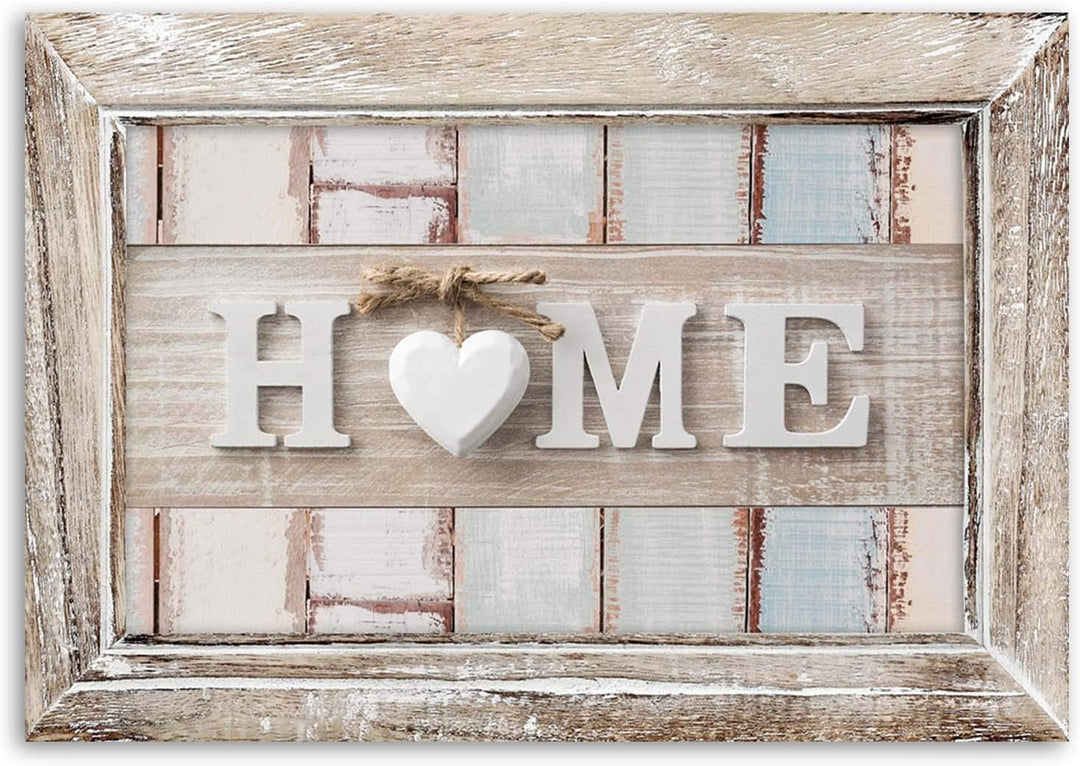 Feeby Vlies Leinwandbild Illusion Holzrahmen 120x80 cm Wanddeko Design Kunstdruck Zimmerdeko Bilderw