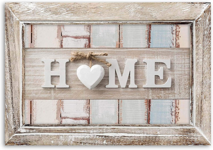 Feeby Vlies Leinwandbild Illusion Holzrahmen 120x80 cm Wanddeko Design Kunstdruck Zimmerdeko Bilderw