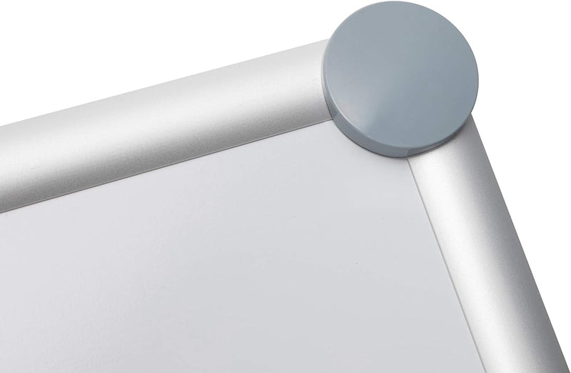 MAUL Whiteboard 2000 MAULpro 120 x 240 cm | Magnetische Wandtafel aus Aluminium mit Stiftablage für