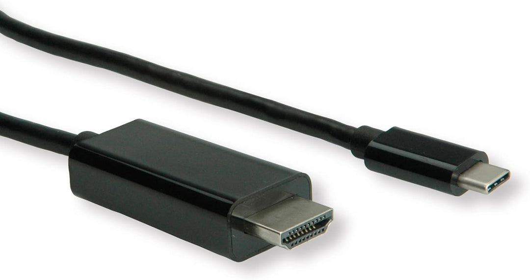 ROLINE USB Typ C - HDMI Adapterkabel, ST/ST, 2 m, 2 m