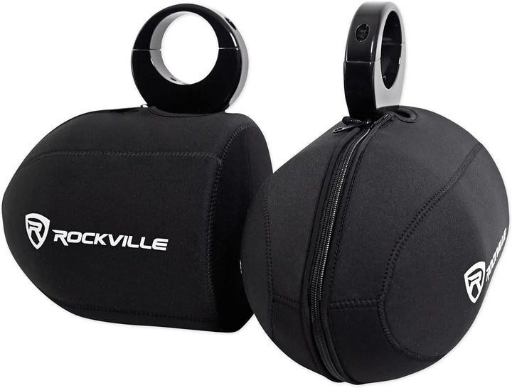 Paar Rockville rwbc Neopren Cover für 16,5 cm Marine Wakeboard Tower Lautsprecher