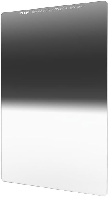 NiSi Verlaufsfilter 100x150mm GND8 0.9 Reverse (3-Blenden) Nanobeschichtet und IR Neutral mit umgeke