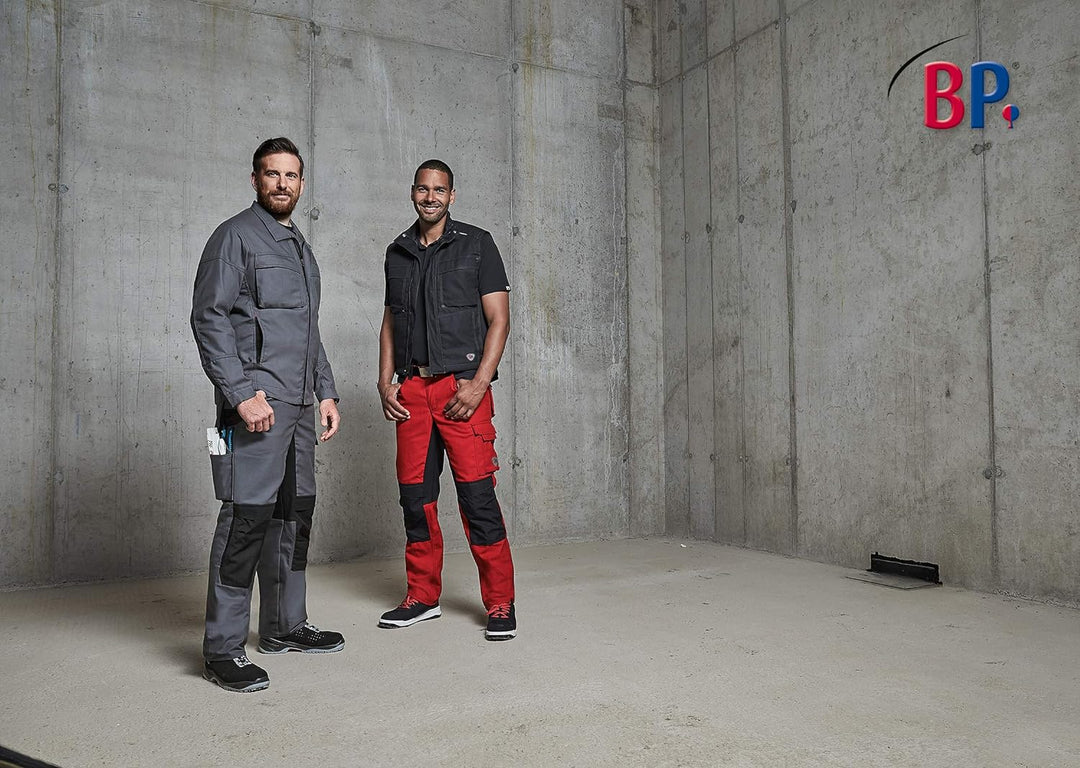 BP Workwear 1789-555-13 Arbeitshose - Gummizug im Rücken - Bundfalten - Normale Passform - Grösse: 6