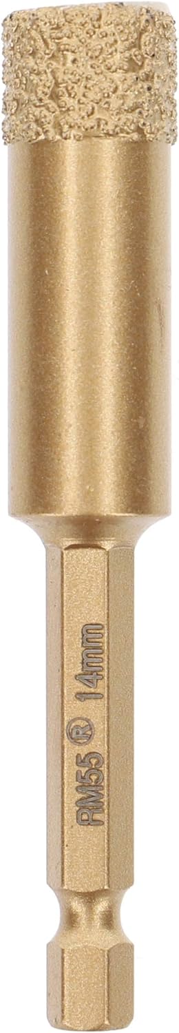 PRODIAMANT Profi Fliesenbohrer Fliese 14 mm x 6Kant Bit Aufnahme Diamantbohrer Winkelschleifer für t