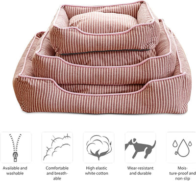 PETCUTE Haustierbett,Waschmaschinenfest Orthopädisches Hundebett Kleine Hunde,rutschfest,Hundebetten