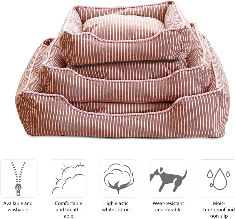 PETCUTE Haustierbett,Waschmaschinenfest Orthopädisches Hundebett Kleine Hunde,rutschfest,Hundebetten