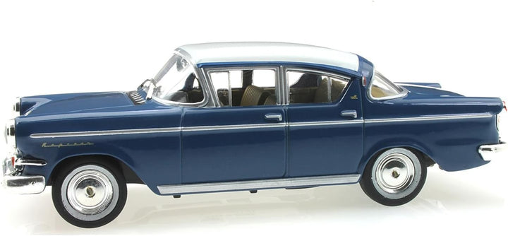 Magazine Models 1:43 1958 Opel Kapitan Limousine blau/weiss